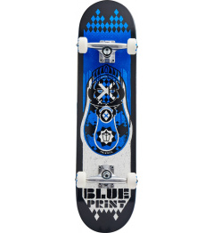 Skateboard Blueprint Babushka V2 8" Blue