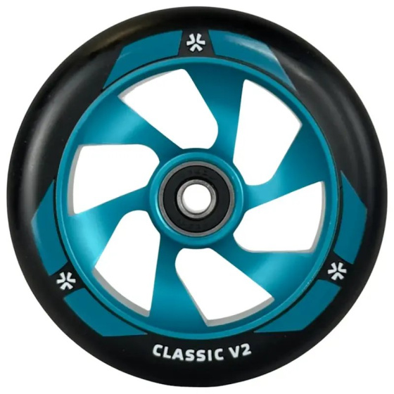 Kolečko Union Classic V2 110mm Black/Teal