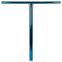 Řídítka Union Uniq T Standard 620mm Chrome Blue