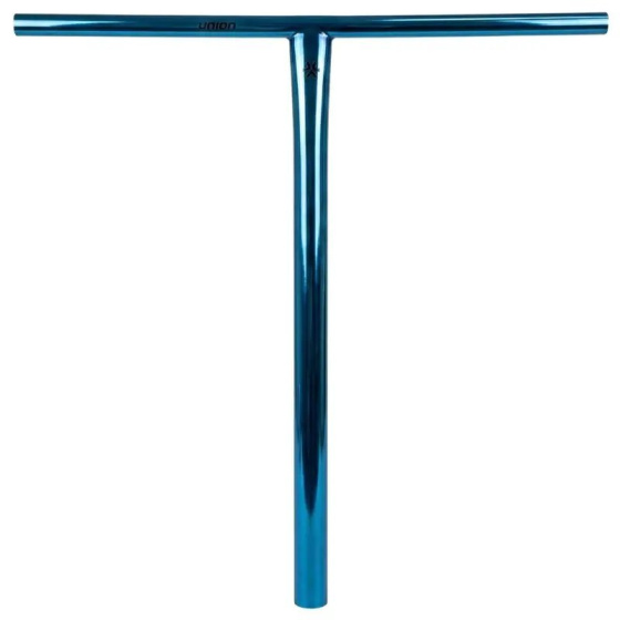 Union Uniq T Standard Pro Scooter Bar 620mm Chrome Blue