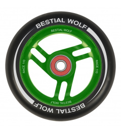 Koliesko Bestial Wolf Race 110 mm čierno zelené