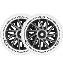 Kolečka Aztek Ermine XL Černé 115x30mm 2ks