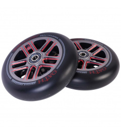 Kolečka Oath Binary 115x30mm Red/Titanium 2ks