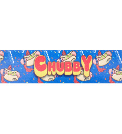 Chubby Wheels Griptape Hot Damn