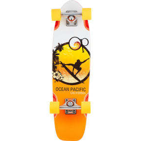 Longboard Ocean Pacific Surfer Cruiser 28.5" Yellow