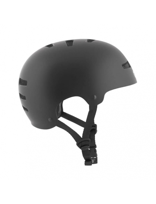 TSG Evolution Solid Color Helmet Satin Dark Black L/XL