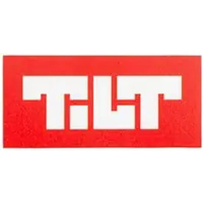 Tilt Block Logo Nálepka Koloběžka (Červená)