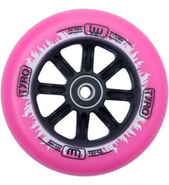 Kolečko Longway Tyro Nylon Core 110mm Pink/White Flame