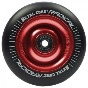 Metal Core Radical 100mm koliesko čierno červenej