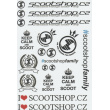 Scootshop.cz A4 samolepky