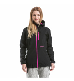 Bunda Nugget Softshell Parity B black 2017 dámská vell.M