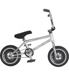 Mini BMX Wildcat Joker Original 2C Stříbrná bez brzd