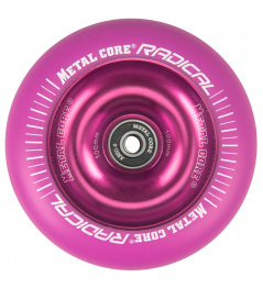Metal Core Radical Fluorescent 110 mm koliesko ružové