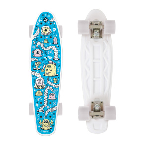 Skateboard FIZZ FUN BOARD Alarm Blue 2020