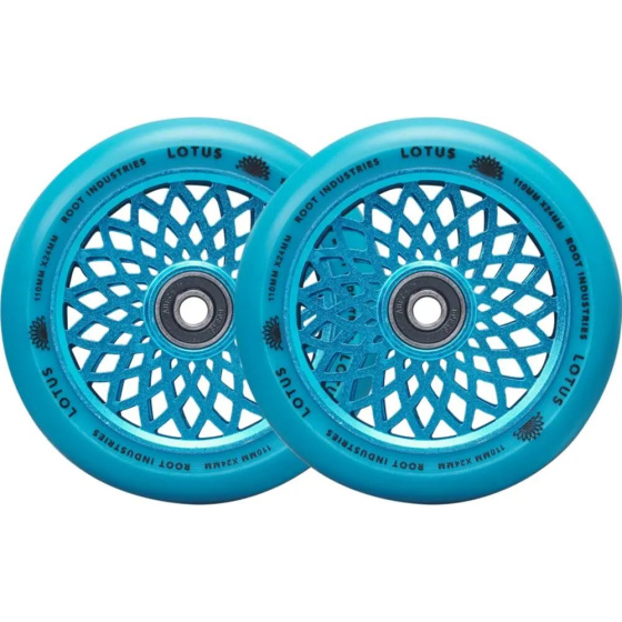 Kolečka Root Lotus 110x24mm Radiant Blue 2ks
