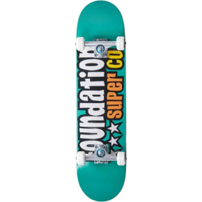 Foundation 3 Star Skateboard Komplet (7.88"|Tyrkysová)