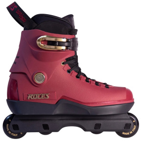 Roces M12 Low Plus Spassov Inferno Aggressive Brusle (Červená|49)