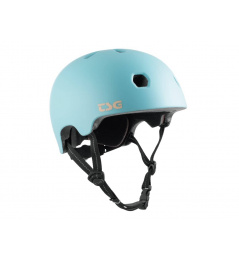 TSG Meta Solid Color Helmet Satin Blue Tint S/M