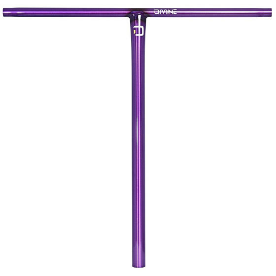 Řídítka Divine T-bar standard 700x610 mm Polished Purple