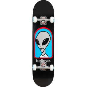 Alien Workshop Believe Skateboard Komplet (7.75"|Černá/Modrá/Šedá)