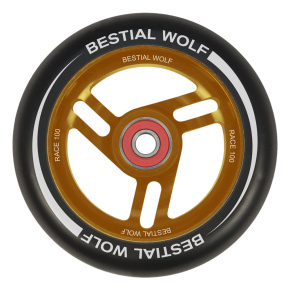 Bestial Wolf Race 100 mm koliesko čierno oranžové