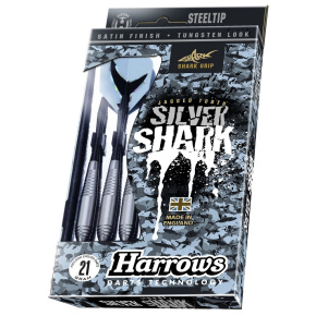 Harrows Šipky Harrows Silver Shark steel 24g Silver Shark steel 24g