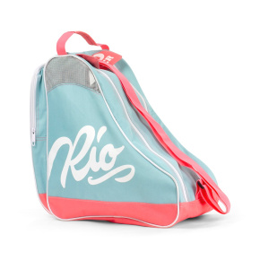Rio Roller Script Skate Bag - Teal / Coral