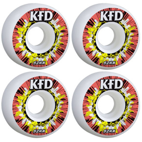 KFD Blast Kolečka Na Skate 4-Balení (53mm|Red)