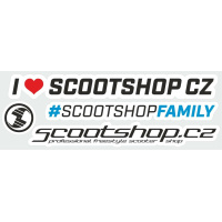 List samolepek Scootshop.cz XS