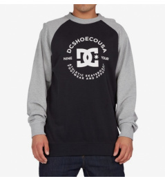Mikina DC Star Pilot Sweatshirt 048 xkks black/grey heather 2021 vell.L
