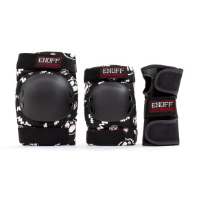 Enuff Skulls Junior Ramp Pad Set - Black - Medium