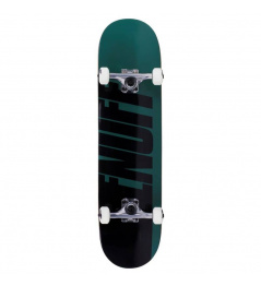 Enuff Half Stain Complete Skateboard Green 8 x 32