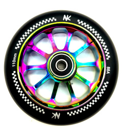 Kolečko Nokaic Racing 110 mm BLACK-RAINBOW