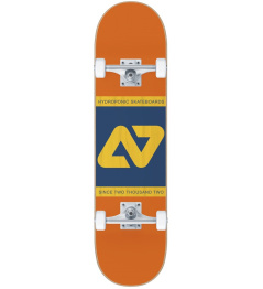Hydroponic Block Skateboard Komplet (8"|Orange)