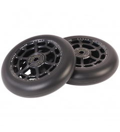 Kolečka UrbanArtt Civic 125x30mm Black/Black 2ks