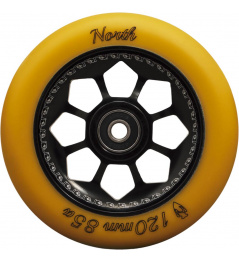 Kolečko North Pentagon 120mm Gum/Black