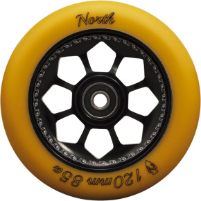 Kolečko North Pentagon 120mm Gum/Black