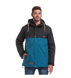 Bunda Meatfly Dandy A antracit heather/blue heather 2018/19 vell.M
