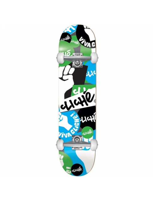 Skate komplet CLICHE - Patch FP Complete Blue/Green (BLU/GRN) 2020 vell.7,75