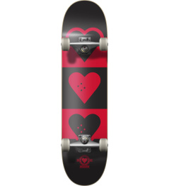 Heart Supply Quadron Logo Skateboard Komplet (8.25"|Červená)