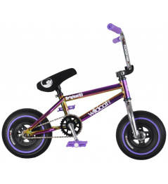 Mini BMX Wildcat Royal Original 2A Fialová/Neochrom/Stříbrná bez brzd