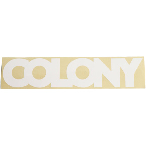 Colony Car Window Sticker (Bílá)