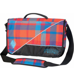 Nitro Evidence plaid red/blue 2013/14