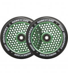 Kolečka Root Industries Honeycore black 120mm 2ks zelená
