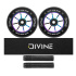 Set 2ks koleček Divine 110 mm Spoked Rainbow + Divine griptape + Divine gripy