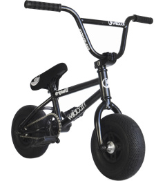 Wildcat Venom 2A Mini BMX Bike (Černá/Stříbrná|bez brzd)