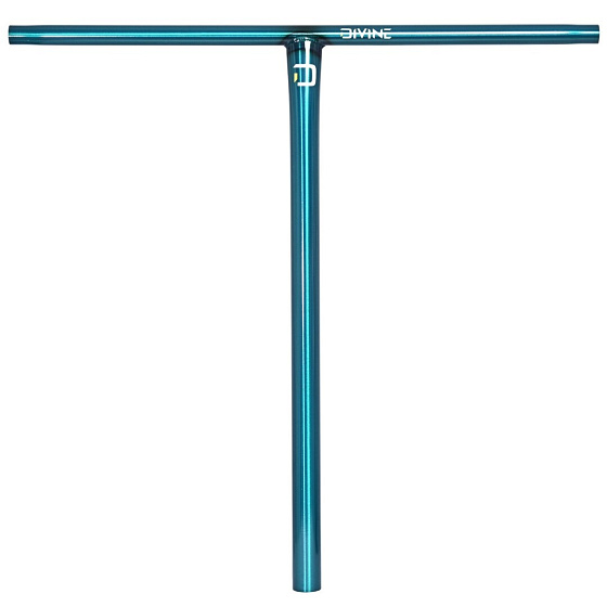 Řídítka Divine T-bar oversize 600x610 mm Polished Teal