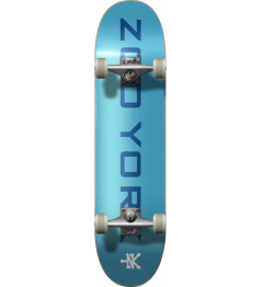 Skateboard Zoo York OG 95 Logo Block 8" Blue/White