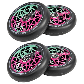 Balení 1+1 Kolečka Oath Bermuda 110mm Green/Pink/Black 4ks