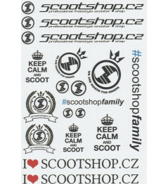 Scootshop.cz A4 samolepky